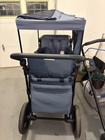 Keenz Blue Stroller Wagon  4-wheel Design With Canopy