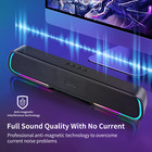 Surround Sound Bar 4 Speaker System Wireless Bluetooth Subwoofer Tv Home Theater