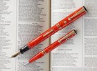 Wahl Eversharp Pen Pencil Set  Gold Seal  Coral