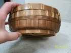 Antique Vintage Wicker Sewing Basket