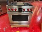 36    Wolf Dual Fuel Range M Series Df36450gsp  never Used 