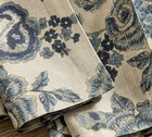 Pottery Barn Skye Printed Napkins Set Of 4 Table Linens  us Stock 