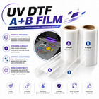 12  Uv Dtf A b Film Roll 12in X 328ft Premium Uv Transfer Film For Uv Printers