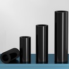 Black Nylon Abs Round Non-threaded Column Standoff Spacer Washer M3 2 M4 2 M10 2