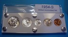 1954-s Mint Silver Set U s  Coins Lustrous Choice To Gem Brilliant Uncirculated