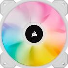 3 Corsair Sp120 Rgb Elite Performance 120mm White Pwm Fan 4pin Power 4pin Rgb