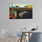 The Persistence Of Memory Salvador Dali Poster Canvas Wall Art Living Posters