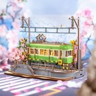 Robotime Sakura Journey 3d Wooden Puzzle Building Toy Diy Craft Kits For Adults
