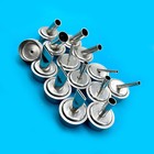 14pcs  Stainless Steel Hot Air Gun Nozzle For Quick 861dw Bent straight 3-18mm