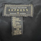 Vintage Express Wool Vest Embroidered Folk Boho Frog Closure 90s Alpine