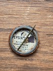 Antique 1897 Queen Victoria Celluloid Pinback Whitehead   Hoag Pepsin Gum 11 16 