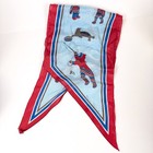 Elana Paine For Skemo Canada Vintage Silk Scarf Depicting Arctic Life