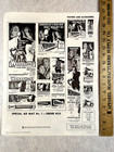 Womanhunt 1962 Original Vintage Media Pressbook Poster One Sheet Booklet
