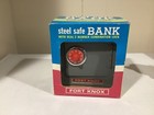 Rare Vintage Coin Bank Lot Fort Knox Safe In Original Box Animal N Cage 1 2 Pint