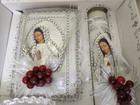 First Communion Set Spanish Biblia Vela Rosario Misal Box Set Virgen Religious