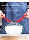 Stainless Steel Can Lifter Tongs Anti-clip Can Tong Clip Canning Jar Lifter Uk  