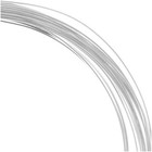 Beadalon German Silver Plated 22 Gauge Round Wire For Wrapping Beads  32 8 Feet 