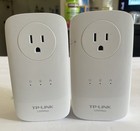 Tp-link Tl-pa8030p Av1200 3-port Gigabit Passthrough Powerline Adapter Uk  pair 