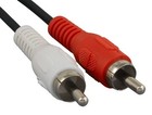 6ft 3 5mm Stereo To Rca X 2 Male To Male Audio Cable  Black