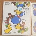 Lot Of 3 Vintage Playskool Wooden Puzzles And 1 Fisher Price Plastic Puzzles