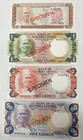 Sierra Leone 1978  50 Cents - 5 Leones  collector s Specimen Note  scarce  unc