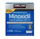 Kirkland Minoxidil 5  Extra Strength Men 6 Month Supply Hair Regrowth