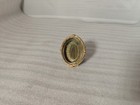 Vintage Retired Swarovski Crystal Oval Easel Style Picture Frame Gorgeous
