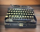 Antique Remington Portable Typewriter   Case Roaring 20s Early 4-bank Icon Works