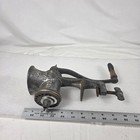 Antique Meat Grinder Lady Hibbard   20  Cast Iron Usa Made Cabin Cottage Decor 