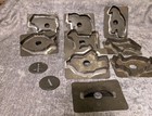 Vintage Metal Animal Cookie Cutters Set Silver  Animals 