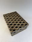 Antique Vietnamese Dragon Soapstone White And Black Box