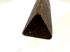 Antique Wood Triangular 3 Sided Lead Dresser Flashing Gutters Chimneys Rustic