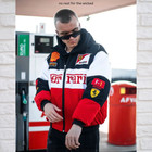 F1 Racing Jacket Bomber Embroidered And Quilted Inside
