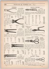 Pexto Bernard Hand Tools Hardware Catalog Page 1920s Nippers Pliers Shears