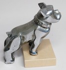 Vintage Mack Truck Bulldog Hood Ornament Design Patent 87931 Chrome