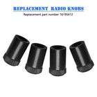 For Gm Original Equipment Radio Approx 14 X 8mm 0 55x 0 3 Inch   Black 
