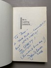 Bo s Lasting Lessons By Bo Schembechler And John U Bacon Signed By John U Bacon