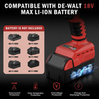 Cordless Metal Shear For Mil-waukee 18v Max Battery  Sheet Metal Cutter With 360