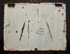 1907 Pennsylvania Penna Pa Porcelain License Plate Car Tag Auto Registration