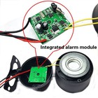Keyless Entry Car Alarm Security System With 2 Key Fob Remote Controls 4 Botton