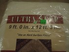 9 X 12 Or 10 X 13  Rug Pad Non Slip Padding Ultra Stop Hard Surfaces Non Skid