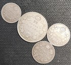 Canada Silver Coins  Edward Vii   George V  1907 - 1916  25c 10c 5c - Gb-12ca
