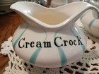 Vintage 1958 Holt Howard Pixieware Cream Crock Condiment Jar   Lil  Sugar