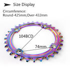 104bcd Chainring 30-42t Narrow Wide Aluminum Mtb Bicycle Fit Sram prowheel Crank