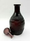Clevenger Glass Stoddard Amethyst Purple Decanter With Correct Stopper