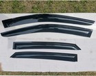 Side Car Window Visor Vent Deflectors Rain Guards Compatible With Lexus Rx 350 3
