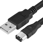 Firewire To Usb Adapter Cable Ieee 1394 Male 6-pin To Usb 2 0 Male Converter    