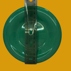 Thunder Group 10 Plates 5 5  Diameter Green Wide Rim Melamine Plate