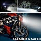 2x High Power Hid Led Headlight H4 Bulb Lights For Suzuki Gsxr 600 750 1997-2003