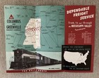 Columbus And Greenville Railway 1950 Freight Schedules